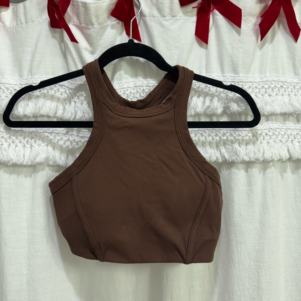 lululemon athletica Brown Sports Bra